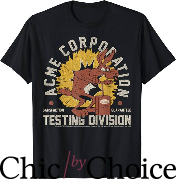 Looney Tunes Gangster T-Shirt Testing Division T-Shirt Movie