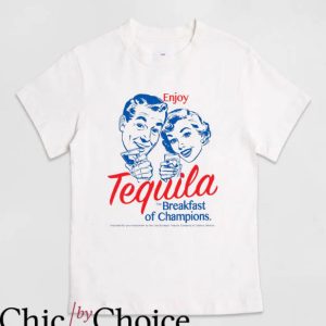 Los Sundays Tequila T-Shirt Enjoys Tequila The Breakfasts
