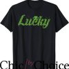 Lucky Charms T-Shirt Leprechaun Hat Shamrock Funny Trending