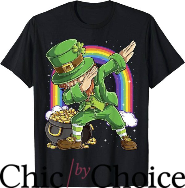 Lucky Charms T-Shirt Patrick Day Dabbing Leprechaun Trending