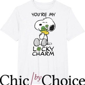 Lucky Charms T-Shirt Patrick’s Snoopy Lucky Charm T-Shirt