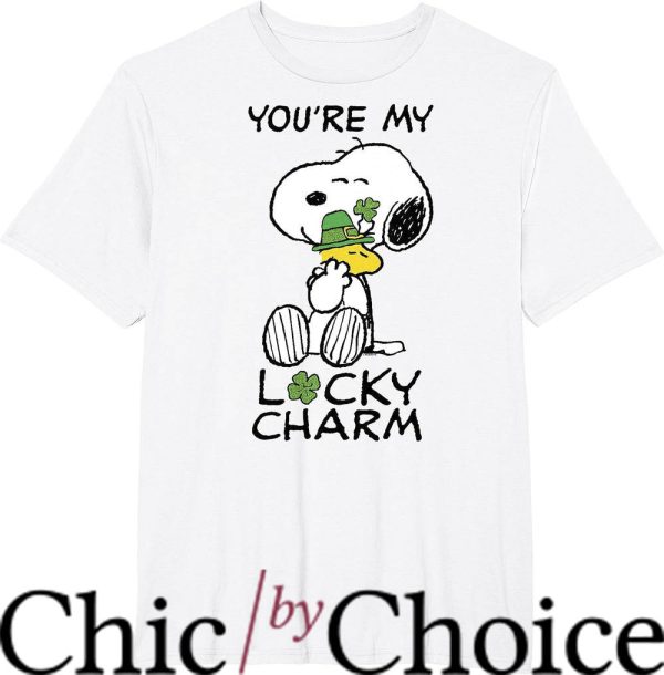 Lucky Charms T-Shirt Patrick’s Snoopy Lucky Charm T-Shirt