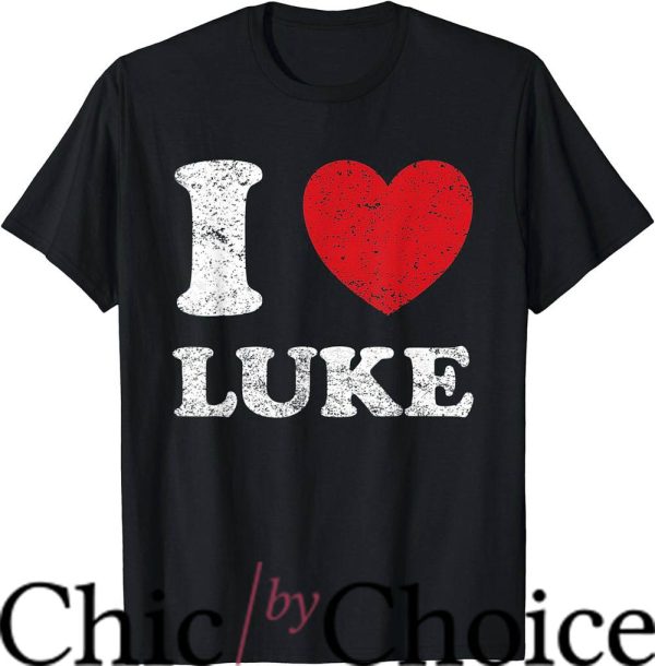 Luke Combs T-Shirt Grunge Worn Out Style I Love Music