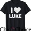 Luke Combs T-Shirt I Heart Love Luke T-Shirt Music