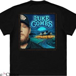 Luke Combs T-Shirt Luke Combs Gettin’ Old Album Tee Music