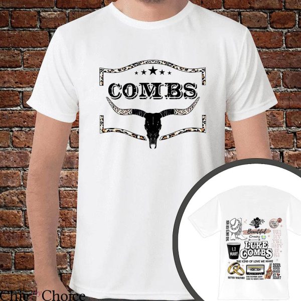 Luke Combs T-Shirt Lukes Combss Bullheads T-Shirt Music