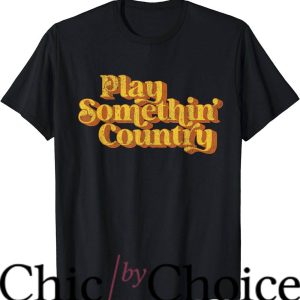 Luke Combs T-Shirt Vintage Play Something Country Music Tee