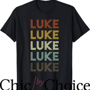 Luke Combs T-Shirt Vintage Retro Luke First Name Shirt Music