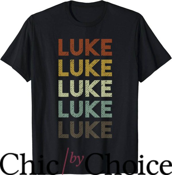 Luke Combs T-Shirt Vintage Retro Luke First Name Shirt Music