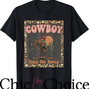 Marlboro Cowboy T-Shirt Take Me Away Retro Western Trending