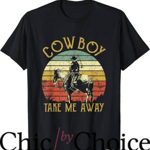 Marlboro Cowboy T-Shirt Take Me Away Western Country T-Shirt