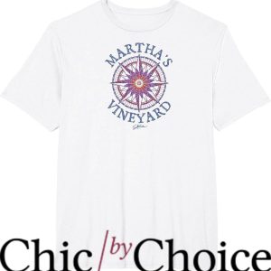 Marthas Vineyard T-Shirt Compass Rose T-Shirt Trending