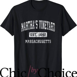 Marthas Vineyard T-Shirt Vineyard Massachusetts Vintage