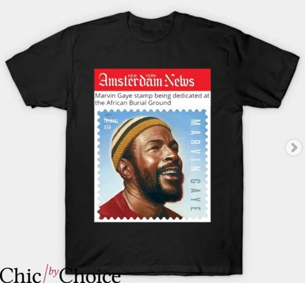 Marvin Gaye T-Shirt Amsterdam News