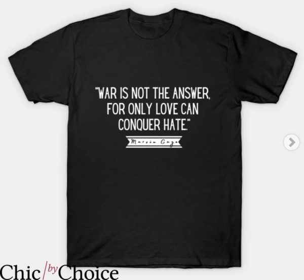 Marvin Gaye T-Shirt For Only Love Can Conquer Hate