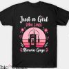 Marvin Gaye T-Shirt Just A Girl Who Loves Marvin Gaye