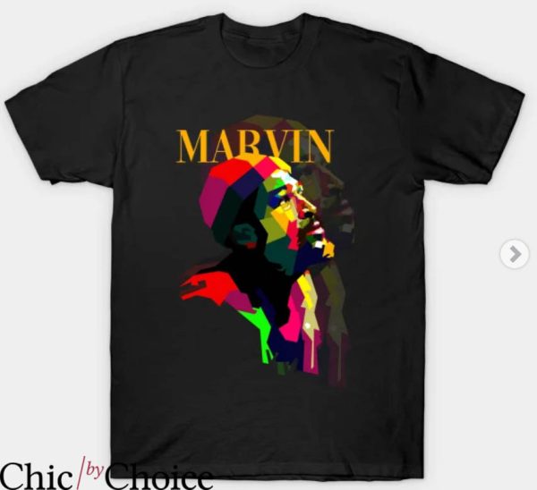 Marvin Gaye T-Shirt Marvin Gaye Pop Art WPAP