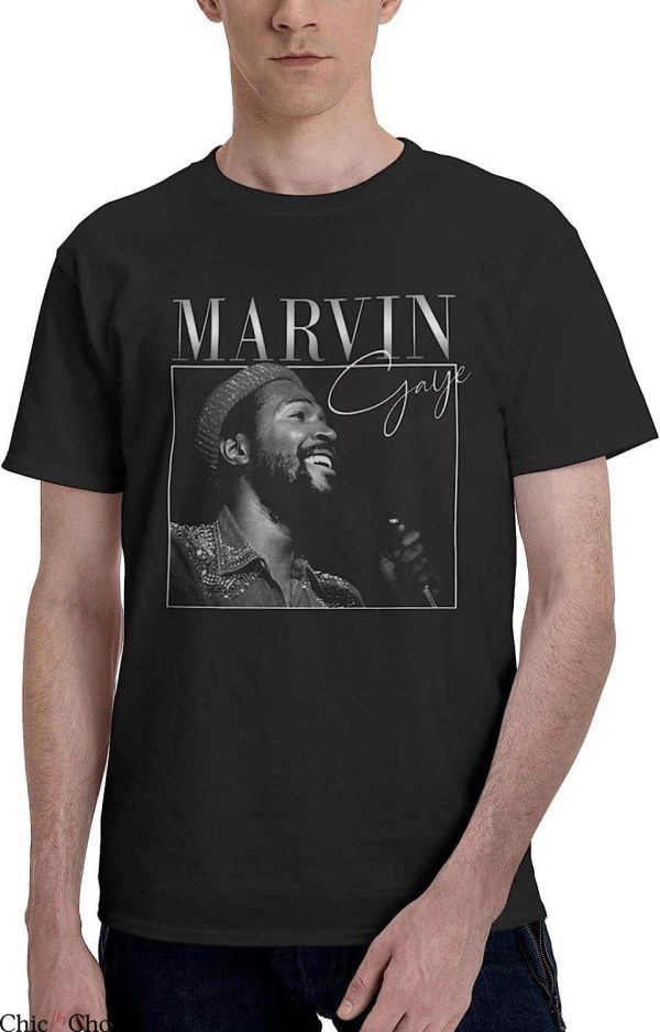 Marvin Gaye T-Shirt On The Mic