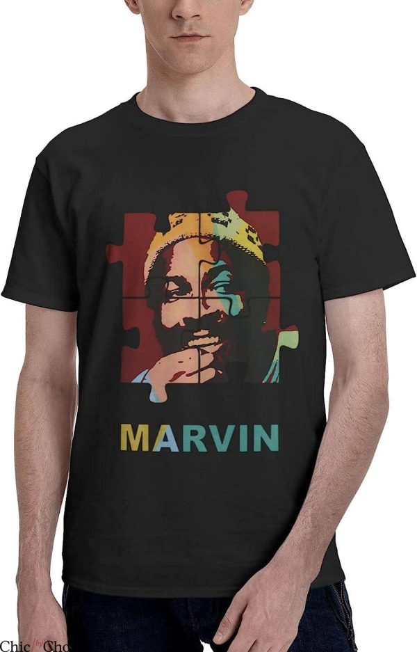 Marvin Gaye T-Shirt Puzzle Marvin Gaye