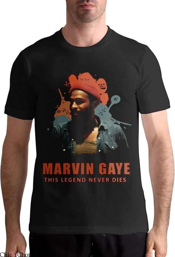 Marvin Gaye T-Shirt This Legend Never Die