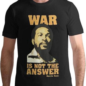 Marvin Gaye T-Shirt War Is Not The Answer