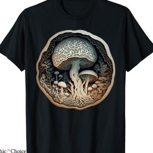 Mellow Mushroom T-shirt Cottagecore Nature Forest