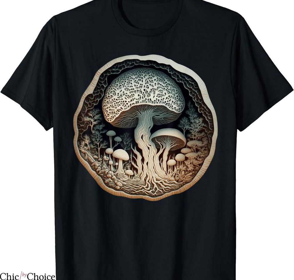 Mellow Mushroom T-shirt Cottagecore Nature Forest Mellow Mushroom T-shirt Cottagecore Nature Forest