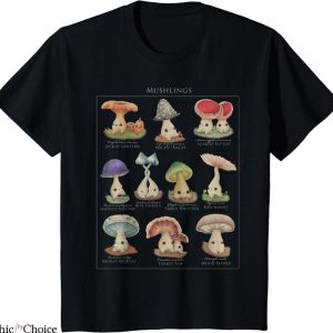 Mellow Mushroom T-shirt Mushling Identification