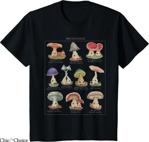 Mellow Mushroom T-shirt Mushling Identification