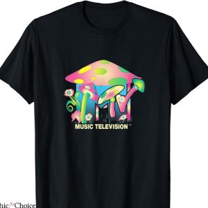 Mellow Mushroom T-shirt Mushroom With Classic MTV