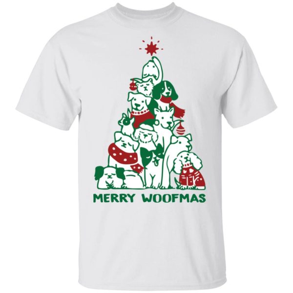 Merry Woofmas Christmas Tree sweatshirt