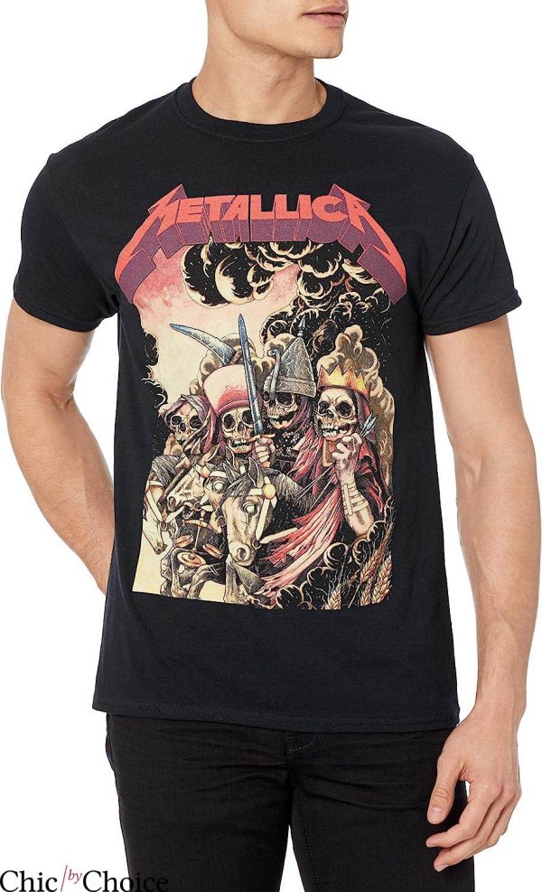 Metallica T-Shirt Four Horsemen T-Shirt Trending