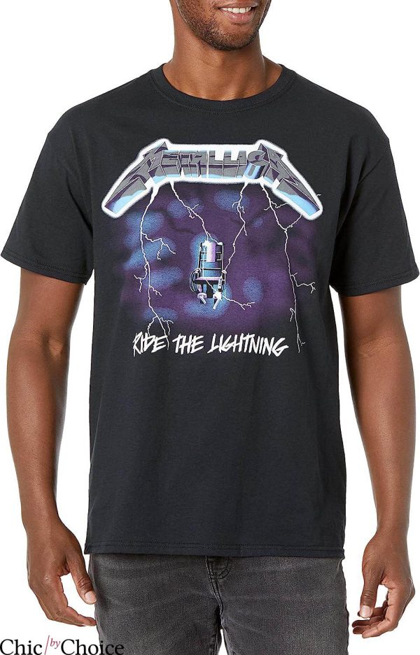 Metallica T-Shirt Ride The Lightning T-Shirt Trending