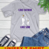 Minnesota Vikings NFL Football Like Father Like Son Sports T-Shirt
