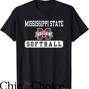 Mississippi State T-Shirt Mississippi State Bulldogs Softball