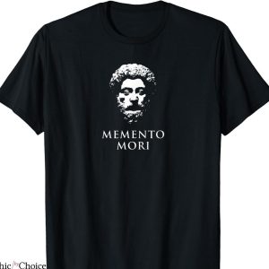Momento Mori T-shirt Marcus Aurelius Head