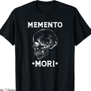 Momento Mori T-shirt Skull Stoicism Philosophy