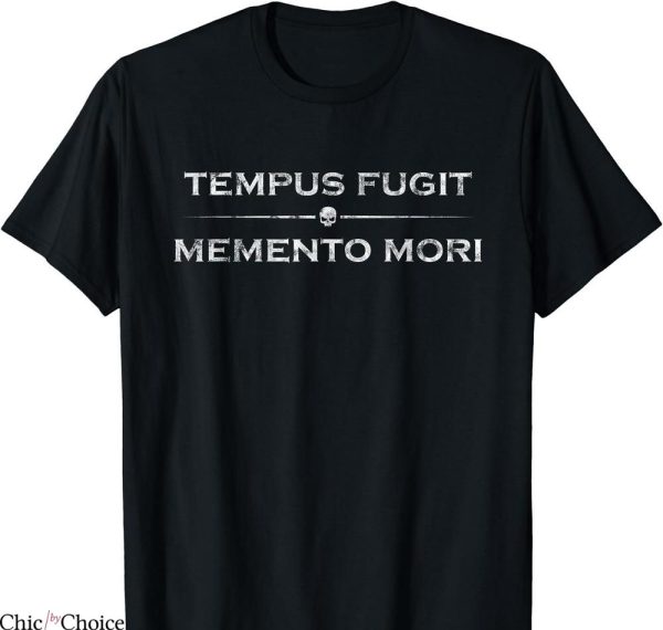 Momento Mori T-shirt Tempus Fugit