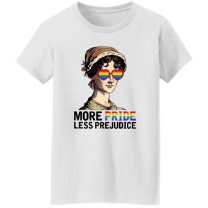More Pride Less Prejudice Lgbt Shirt