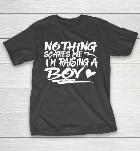 Mother’s Day Funny Gift Ideas Apparel  Boy mom T Shirt T-Shirt