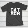 Mother’s Day Funny Gift Ideas Apparel  Cat peeping Hanging with T mom T-Shirt