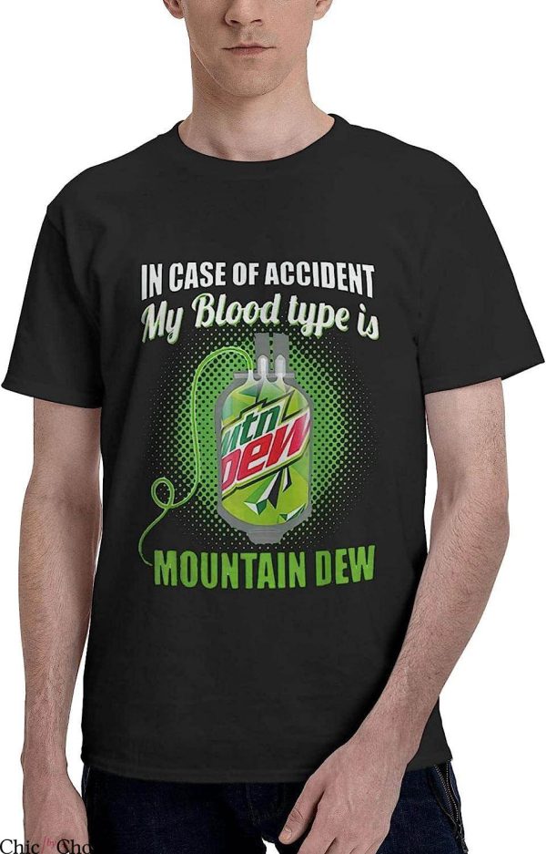 Mtn Dew T-Shirt In Case Of Accident