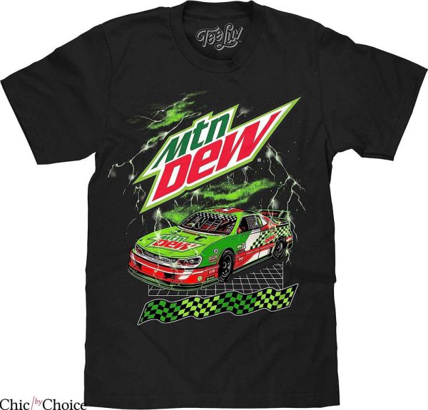 Mtn Dew T-Shirt MTN Dew Racecar