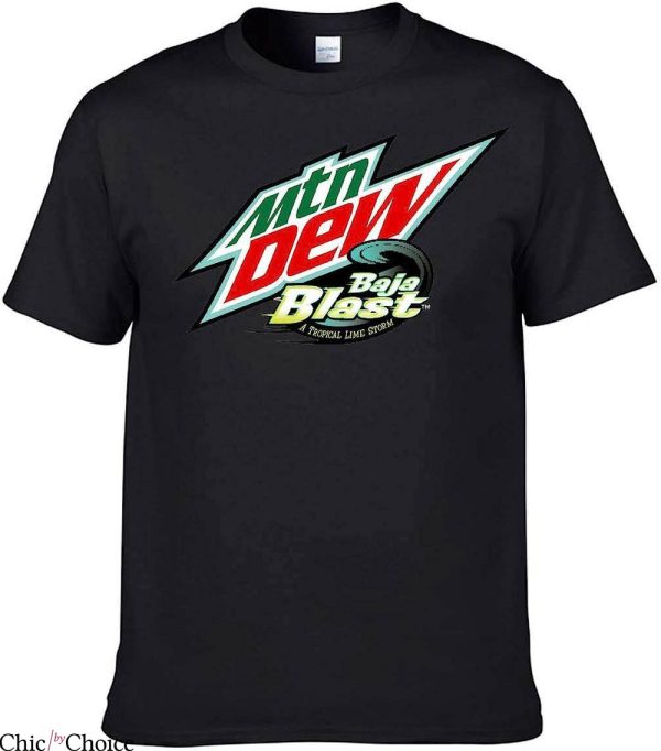 Mtn Dew T-Shirt Mountain Dew Baja Blast