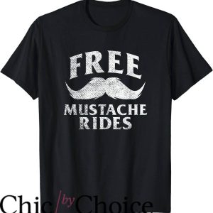 Mustache Ride T-Shirt Free Mustache Rides