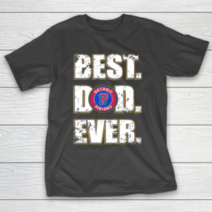 NBA Detroit Pistons Basketball Best Dad Ever Family Shirt T-Shirt