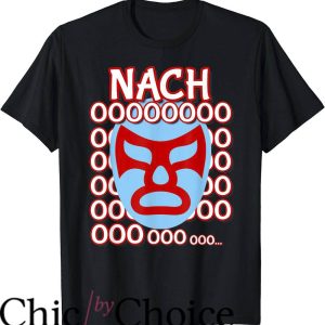 Nacho Libre T-Shirt Wrestling Mask Nachoooo