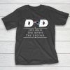 New England Patriots NFL Football Dad The Man The Myth The Legend T-Shirt