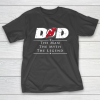 New Jersey Devils NHL Ice Hockey Dad The Man The Myth The Legend T-Shirt