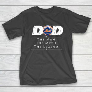 New York Mets MLB Baseball Dad The Man The Myth The Legend T-Shirt